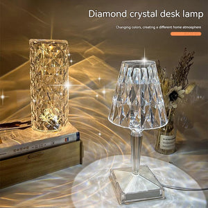 Diamond Crystal Touch Table Lamp Gift Desk Night Lights Decoration Bedroom