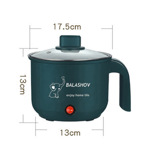 Electric Cooker Pot Mini Non-stick Cooking Machine Single/Double Layer Hot Pot