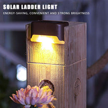 Load image into Gallery viewer, Warm White LED Solar Lamp Path Stair Outdoor Garden Lights Waterproof Solar Power
