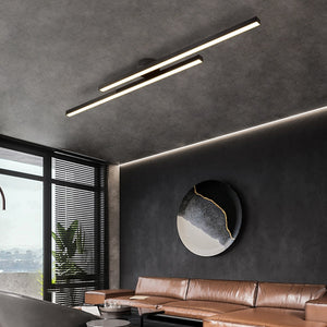 Minimalist Long Strip Living Room Without Main Lamp Creative Aisle Light