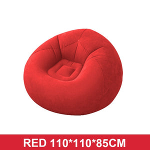 New Lazy Inflatable Sofa Chairs Large Tatami Pvc Leisure Lounger Couch Seat Living Room Dormitory Furniture
